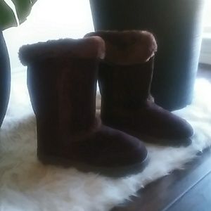 Brown Fur Boots